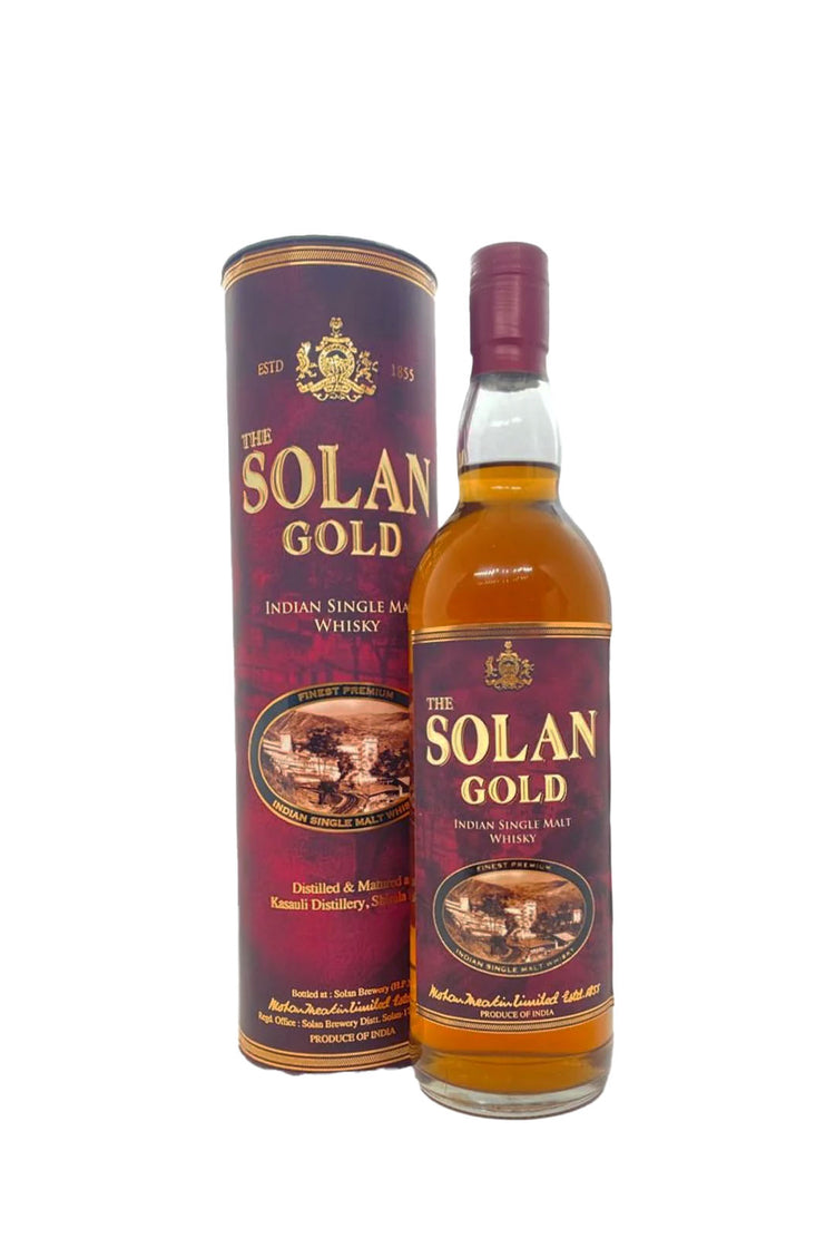 The Solan Gold Indian Single Malt Whisky 750mL