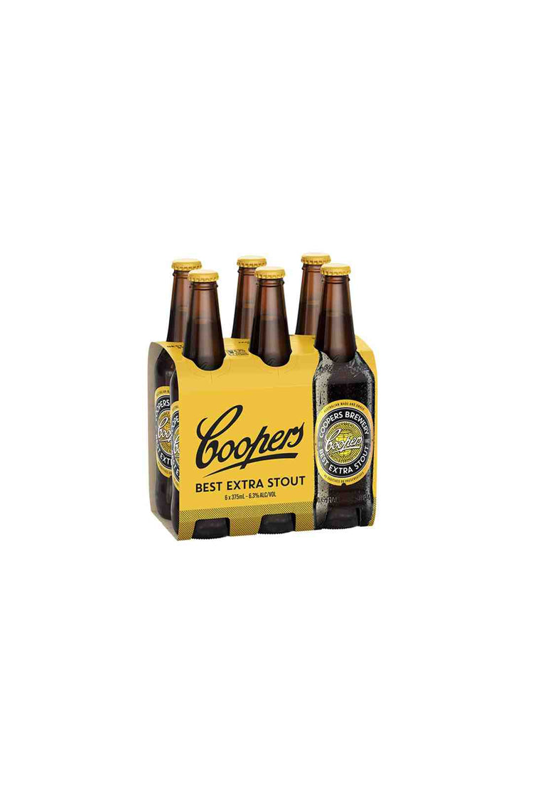 Coopers Extra Stout Bottle 6.3% 6 pack 375ml
