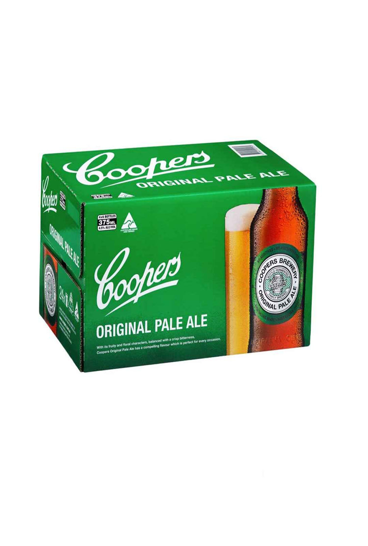 Coopers Original Pale Ale Bottles 4.5% 24pack 375ml