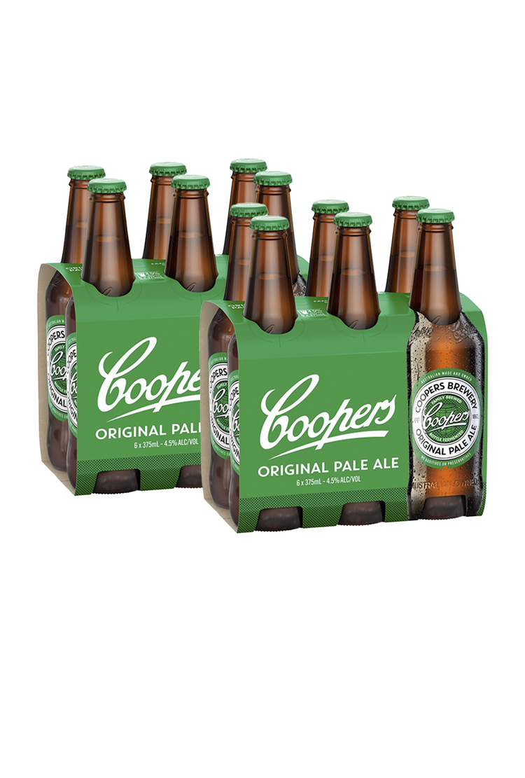 Coopers Original Pale Ale Bottles 4.5% 6pack 375ml
