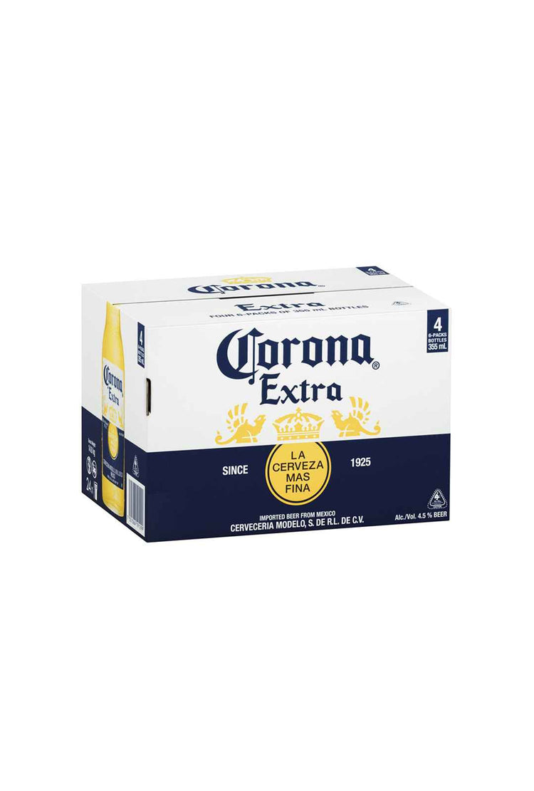 Corona Extra Beer Bottle 4.5% 24pack 355ml