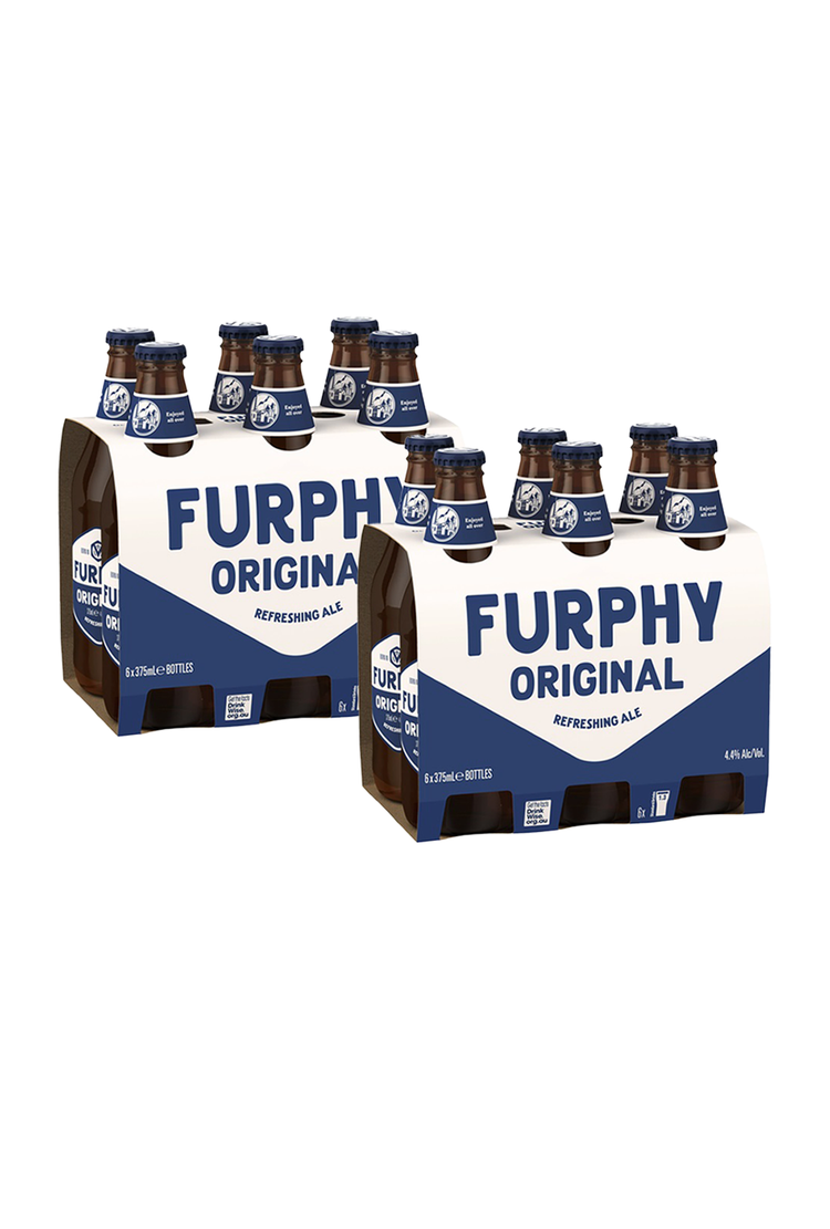Furphy Original Refreshing Ale Bottles 4.4% 6pack 375ml
