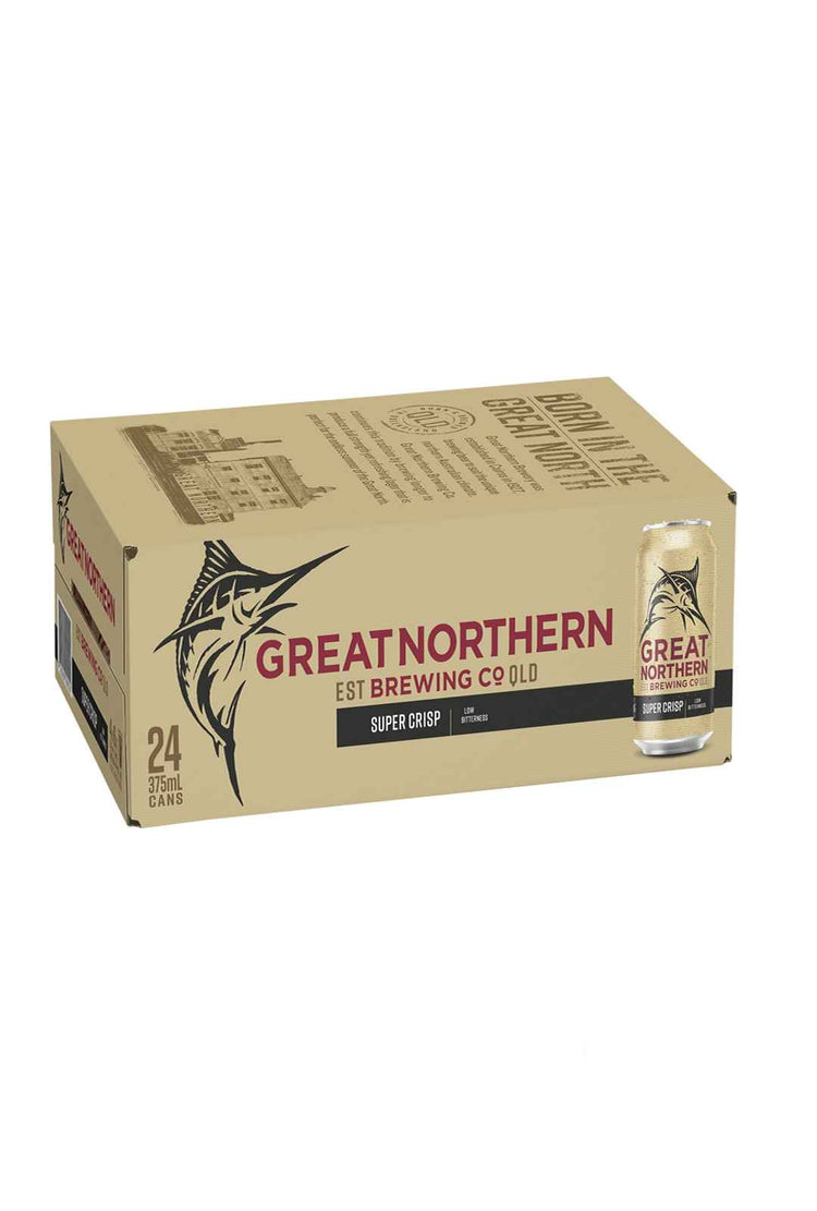 Great Northern Super Crisp Cans 3.5% 24pack 375ml