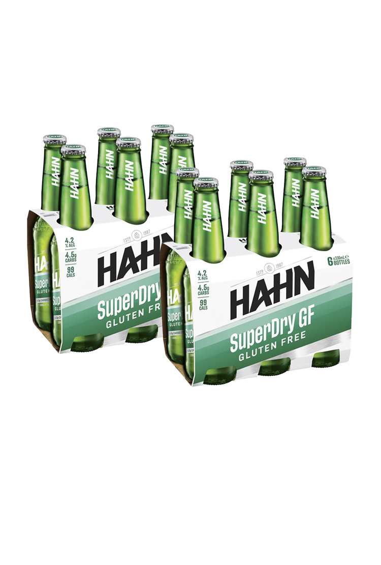 Hahn Super Gluten Free Bottle 4.2% 6pack 330ml