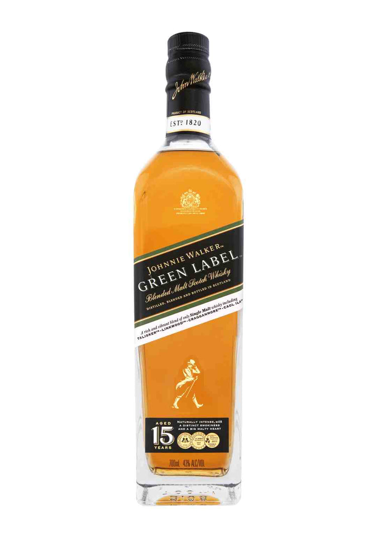 Johnnie Walker Green Label Blended Scotch Whisky 43% 700ml