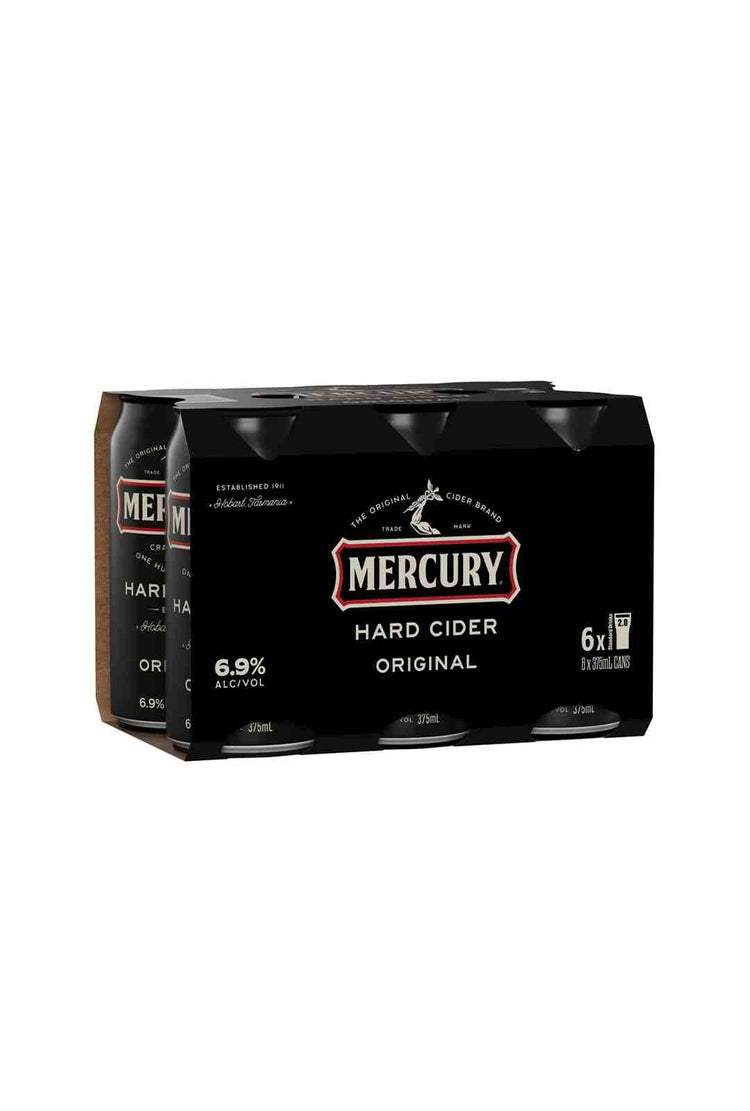 Mercury Hard Cider 6.9% 375ml Cans 6 Pack
