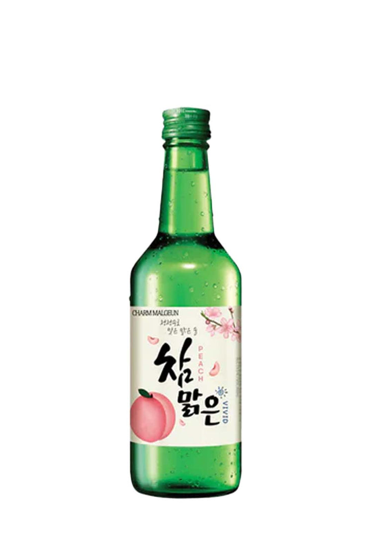 Charm Malgeun Vivid Peach 12% Soju 360mL