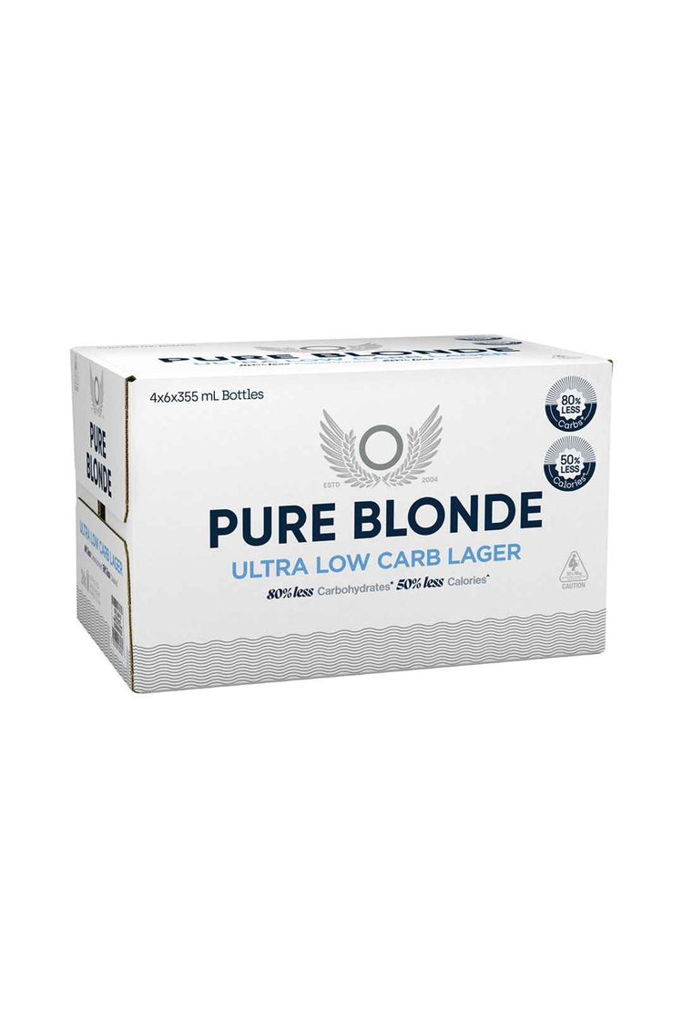 Pure Blond Ultra Low Carb Lager Bottles 4.2% 24pack 330ml