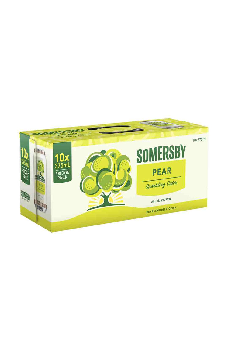 Somersby Pear Cans 4.5% 10 Pack 375ml
