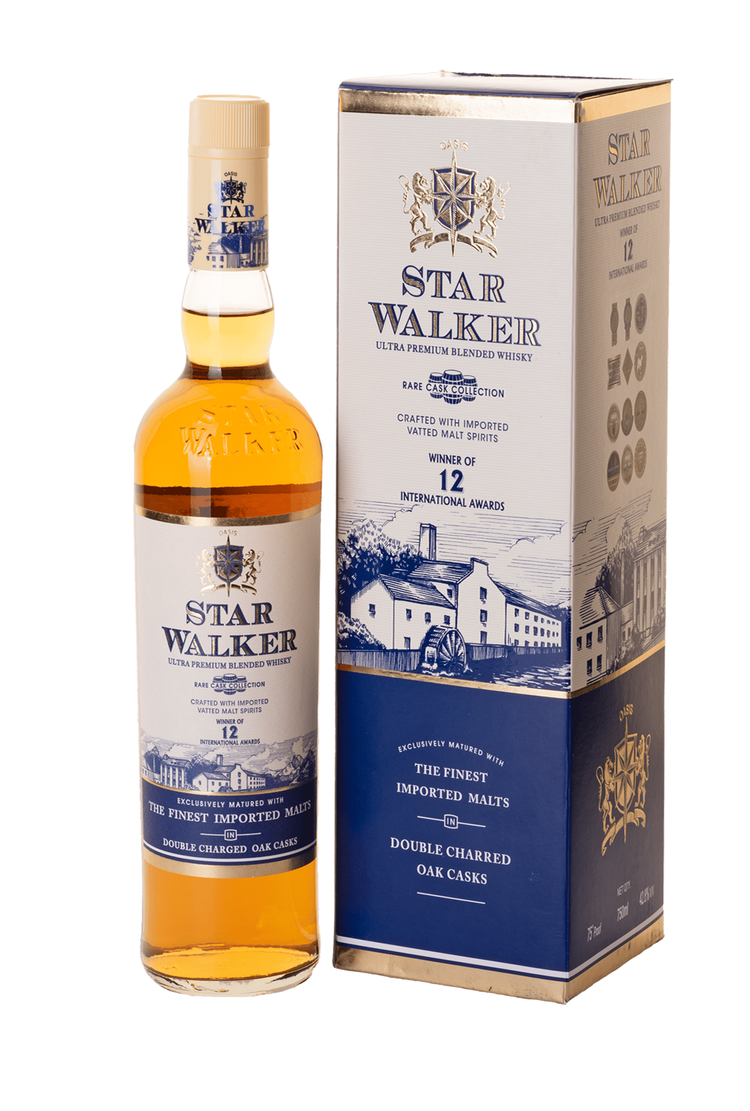 Star Walker Ultra Premium Blended Whisky 750mL