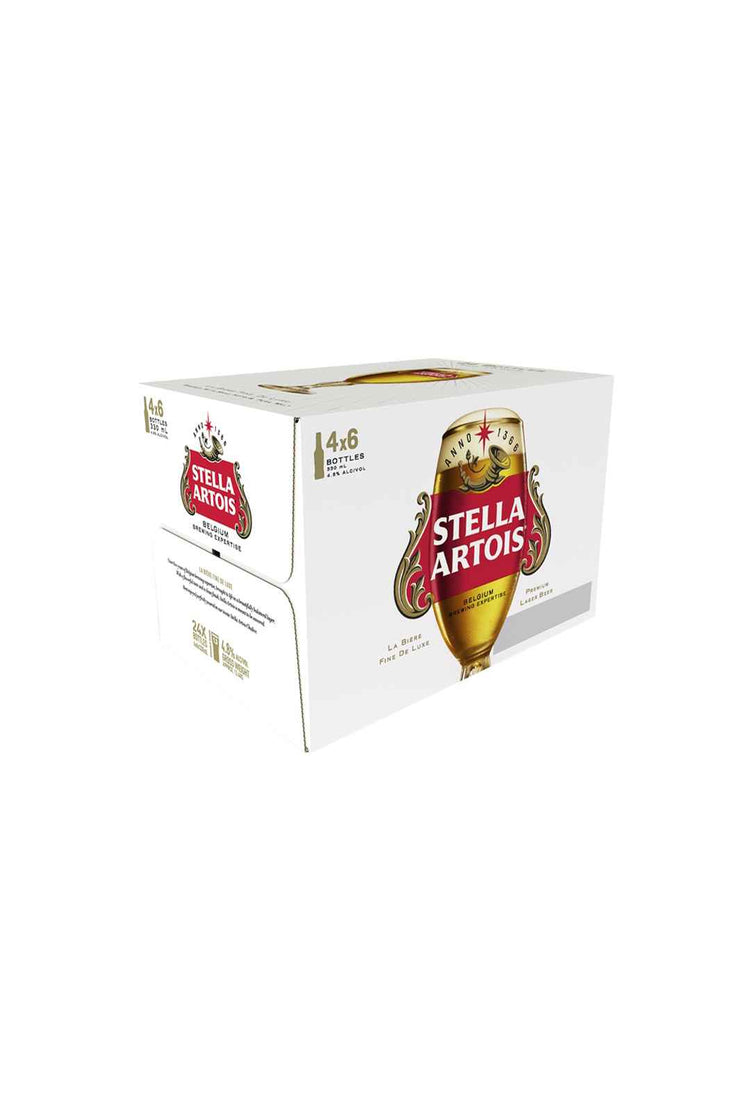 Stella Artois Bottles 4.8% 24pack 330ml