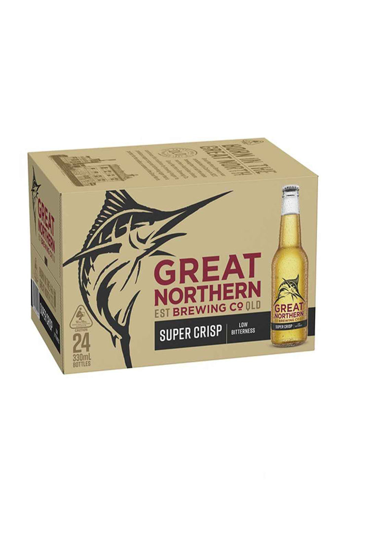 Great Northern Super Crisp Bottles 3.5% 24pack 330ml