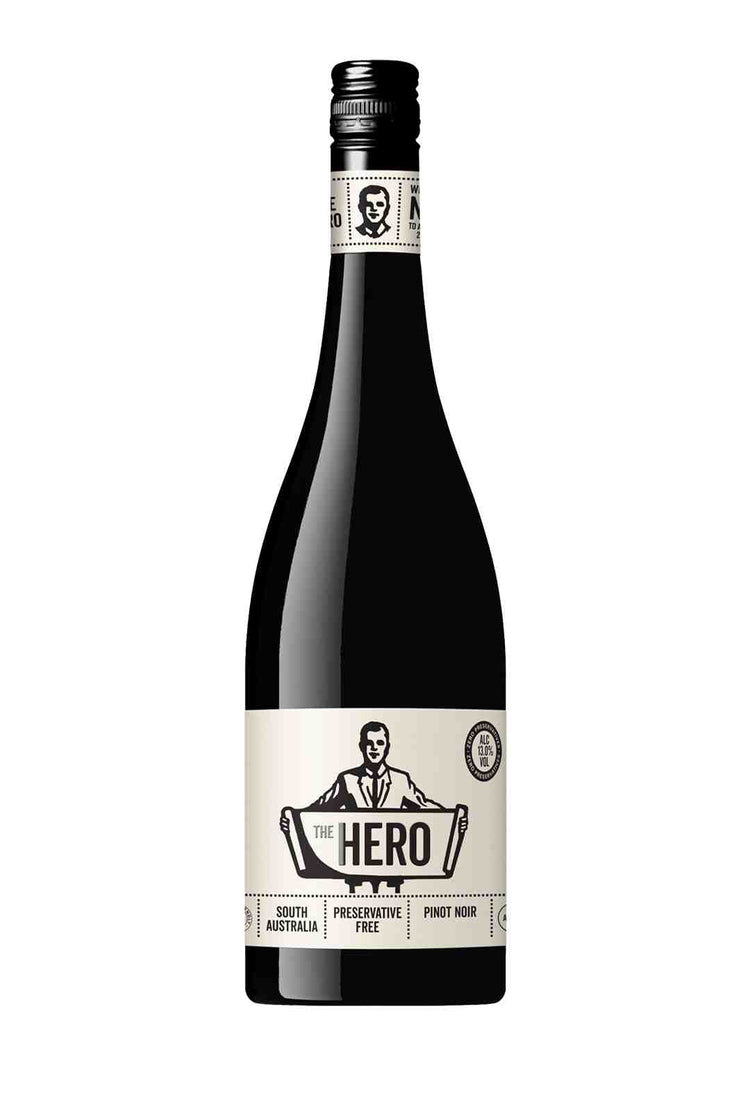 The Hero Preservative Free Pinot Noir 13% 750ml